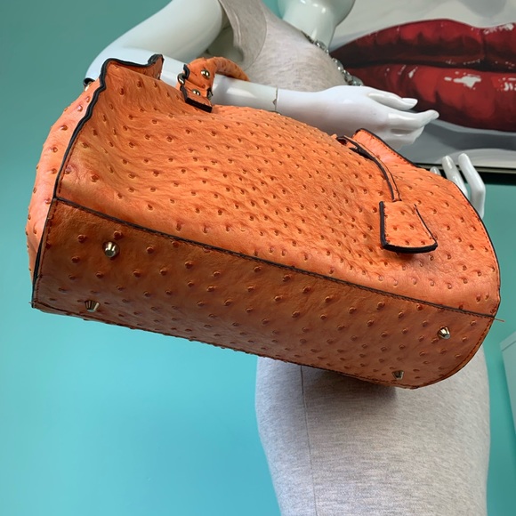 Ostrich print bag - Picture 3 of 7